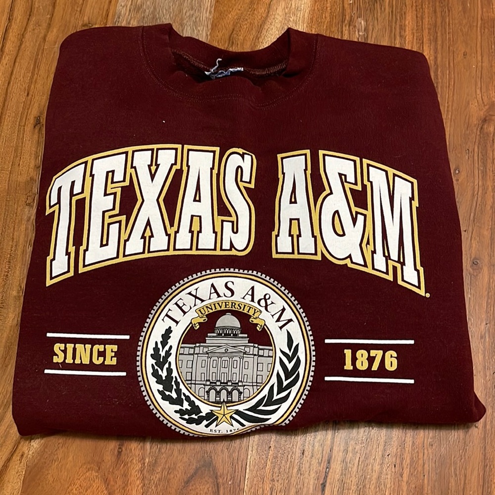CHAMPION OFFICIAL A&M SWEATER